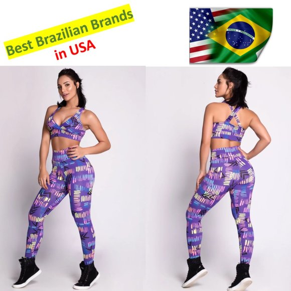 NWT - DLK Set of Legging and Top Fitness - Picture 1 of 10